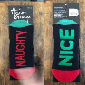 Arthur George Naughty Nice Long socks (PB)